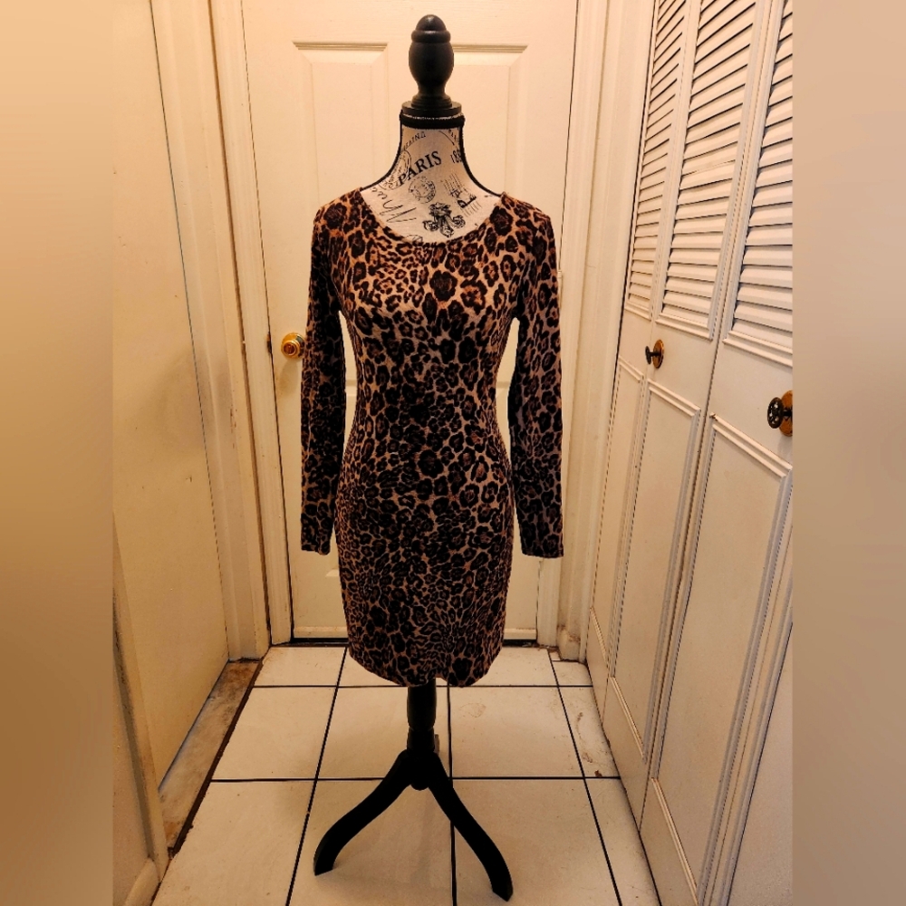 Leopard Mini Dress